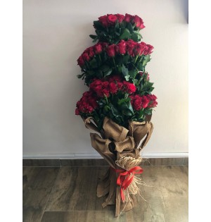 3 KATLI GÜL BUKETİ